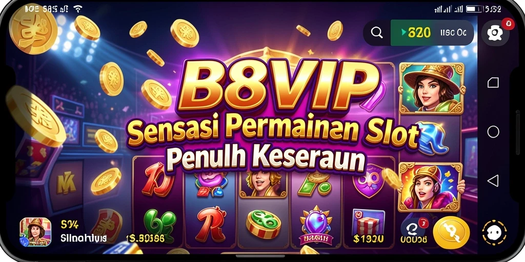 Tampilan gameplay B8VIP yang menakjubkan dengan grafis yang memukau.