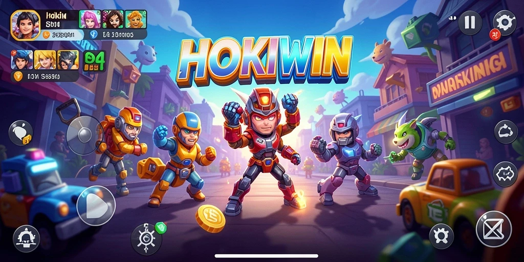 Screenshot HOKIWIN yang menampilkan gameplay seru dan tantangan menarik.