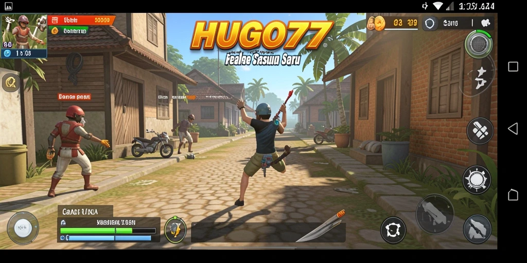 Screenshot gameplay HUGO77 yang menunjukkan aksi seru dalam permainan Casual.