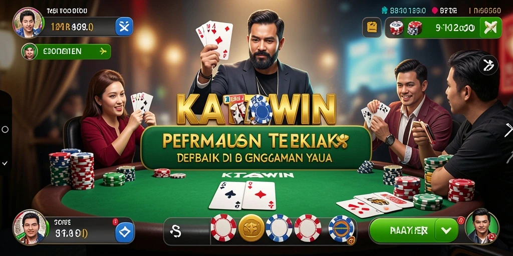 Tampilan gameplay KATAWIN yang seru dan menegangkan.