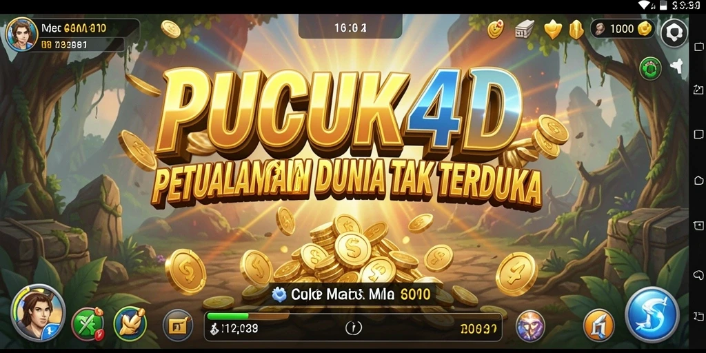 Tangkapan layar utama PUCUK4D menampilkan petualangan seru di dunia yang penuh tantangan.