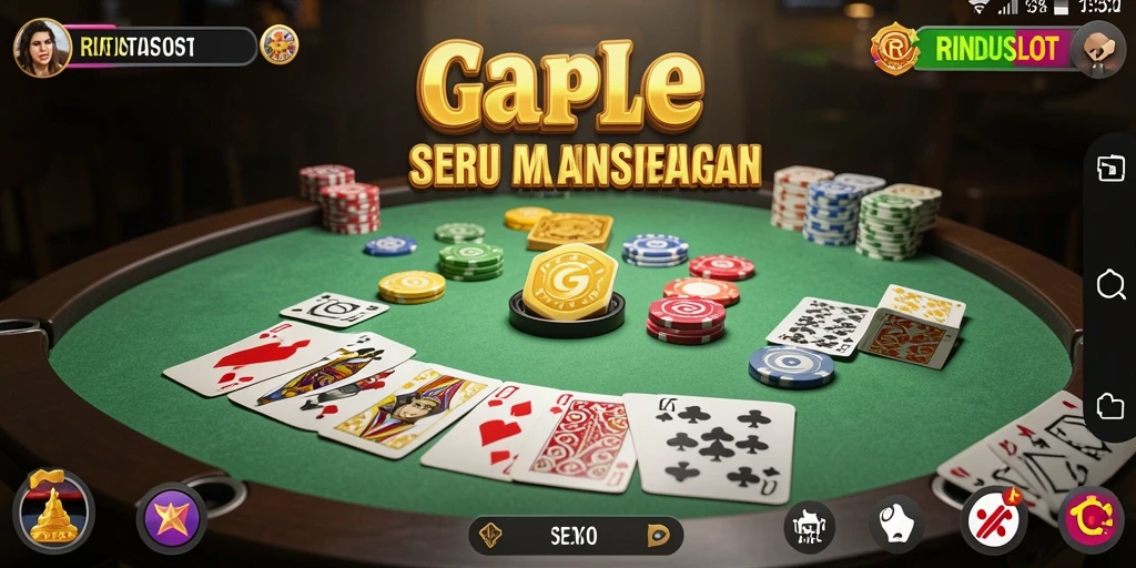 Tampilan gameplay RINDUSLOT yang seru dan menarik.